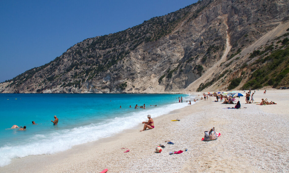 Myrtos Beach Myrtos Beach